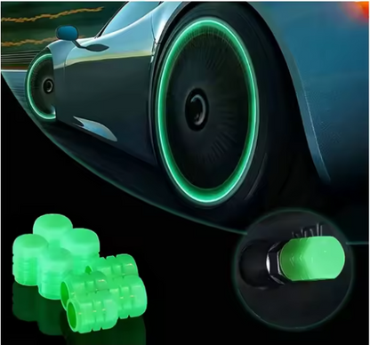Car Luminous Tire Valve Cap(4 pcs set)