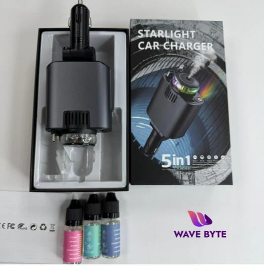 5-in-1 Starlight Car Charger