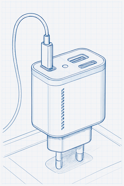 4 in 1 -Retractable Car Charger