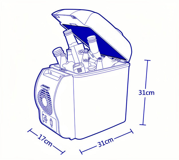 Portable Mini Car Refrigerator