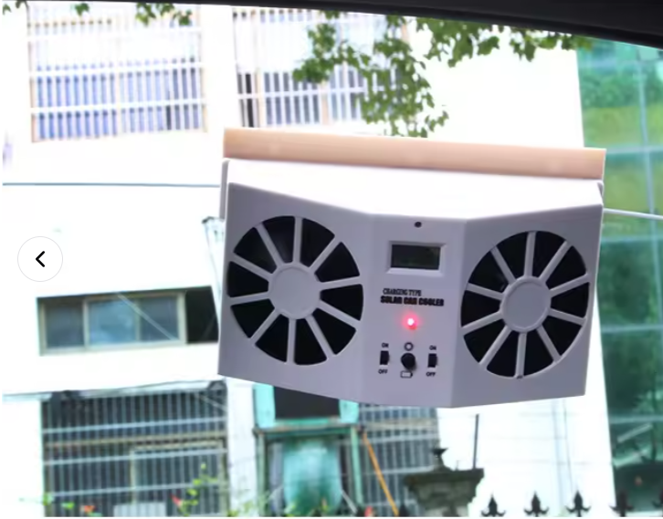 Car Fan Solar Window
