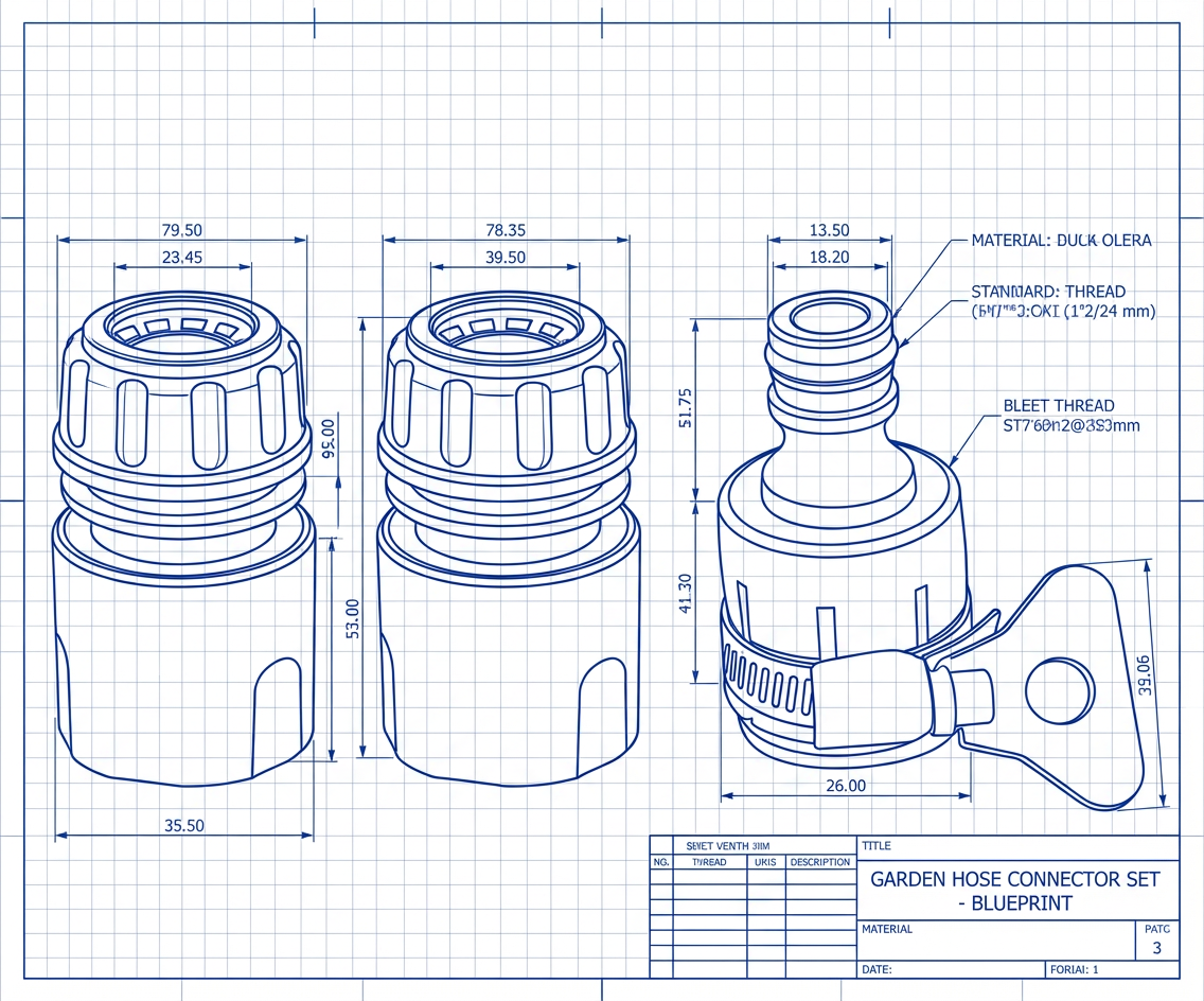 Portable Water Hose Nozzle