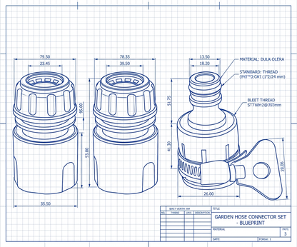 Portable Water Hose Nozzle